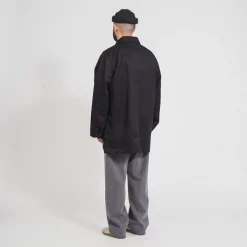 [MFPEN] CARLESS COAT _ BLACK