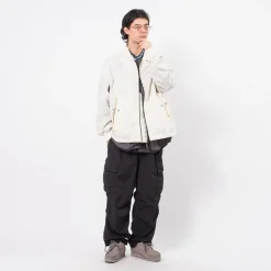 [MOIF] WIDE DOG EAR JACKET _ ECRU
