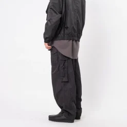 [MOIF] WIDE FLIGHT PANTS _ BLACK