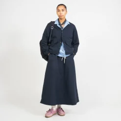 [NANAMICA] ALPHADRY CARDIGAN _ NAVY