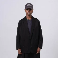 [NANAMICA] CHINO JACKET _ BLACK