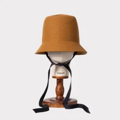 [NINE TAILOR] HEATH HAT _ MUSTARD
