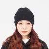 [OPEN YY] JERSEY SLOUCHY BEANIE _ BLACK