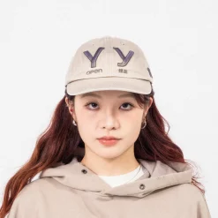 [OPEN YY] YY GRADIENT BALL CAP _ BEIGE