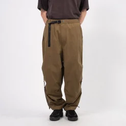 [POLIQUANT] THE CHANGING LENGTH HEM ZIP-UP TUCKED PANTS _ KHAKI
