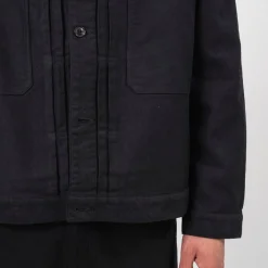 [PORTER CLASSIC] MOLESKIN JACKET _ BLACK