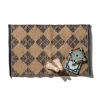[PUEBCO] TILE PATTERNED JUTE MAT _ MYKONOS