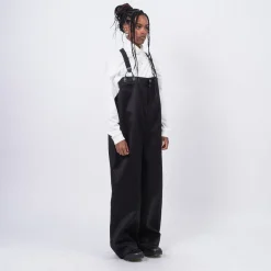 [RHODOLIRION] PS1012 SUSPENDER PANTS _ B-BLACK