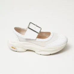 [RHODOLIRION] PS1131 WING TIP SNEAKERS _ OFF WHITE
