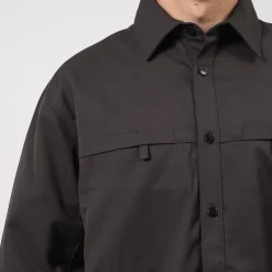 [ROA] KLOPMAN PANELING SHIRT _ CHARCOAL
