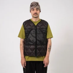 [ROA] LIGHT DOWN VEST _ BLACK