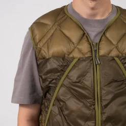 [ROA] LIGHT DOWN VEST _ OLIVE BRANCH