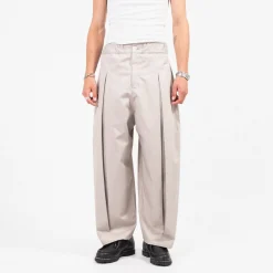 [SAGE NATION] BOX PLEAT TROUSER _ MUTED LILAC