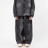 [SILLAGE] CIRCULAR PANTS BLACK DENIM _ EIGHT