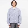 [SILLAGE] RIB BLOUSON DEAD STOCK _ NAVY STRIPE