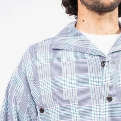 [SILLAGE] RIB BLOUSON DEAD STOCK _ GLEN CHECK