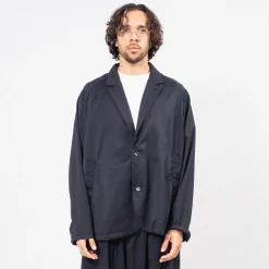 [SILLAGE] VESTE TWO BUTTON _ NAVY