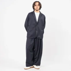 [SILLAGE] VESTE TWO BUTTON _ NAVY