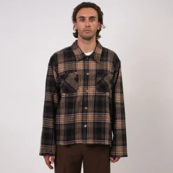 [STOCKHOLM (SURFBOARD) CLUB] U4000108 CLUB OVERSHIRT _ MULTI CHECK