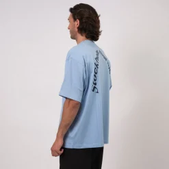 [STOCKHOLM (SURFBOARD) CLUB] U1000043 _ REGULAR TEE _ AQUA