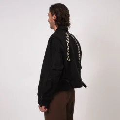 [STOCKHOLM (SURFBOARD) CLUB] U3000100 WORK JACKET _ BLACK