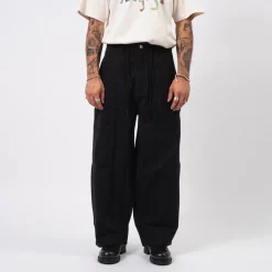 [STORY MFG] DOCUMENT PANTS _ BLACK