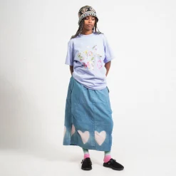 [STORY MFG] GRATEFUL TEE SS _ PURPLE FLORA