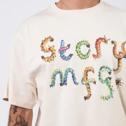 [STORY MFG] GRATEFUL TEE SS _ ECRU BUGGING