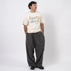 [STORY MFG] GRATEFUL TEE SS _ ECRU BUGGING