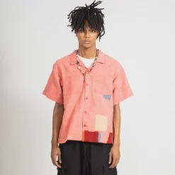 [STORY MFG] PA SHIRT _ ANCIENT PINK SCARECROW