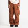 [STORY MFG] PEACE PANTS _ BARK BROWN SLUB