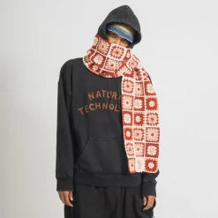 [STORY MFG] PIECE SCARF _ ECRU HEART