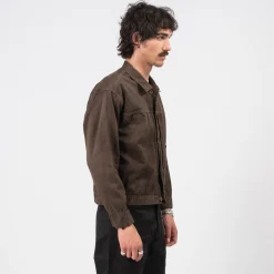 [T.T] LOT.309 BUCKLE-BACKED JACKET _ DAMAGED MUD DYED BROWN