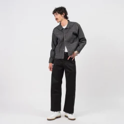 [T.T] LOT.209 BUCKLE-BACKED TROUSERS _ BLACK