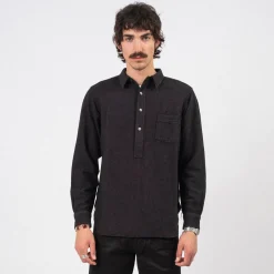 [T.T] LOT.103 WORK SHIRT P/O _ BLACK