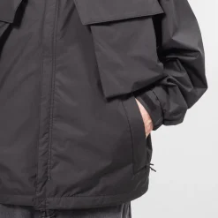 [UNAFFECTED] FUNCTIONAL SMOCK PARKA _ BLACK