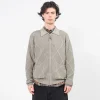 [UNAFFECTED] SHIRT ZIP-UP KNIT CARDIGAN _ SAND