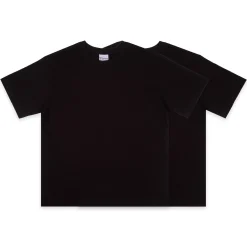 [108WAREHOUSE] 2-PACK BLANK T-SHIRT _ BLACK