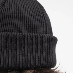 [YOKO SAKAMOTO] KNIT BIG WATCH CAP _ BLACK