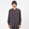 [YOKO SAKAMOTO] ZIP SHIRT _ CHARCOAL GREY