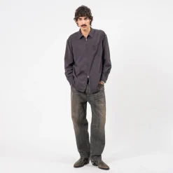 [YOKO SAKAMOTO] ZIP SHIRT _ CHARCOAL GREY