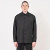[YOUTH] CUT-OFF LOOSED SHIRT _ CHARCOAL GREY