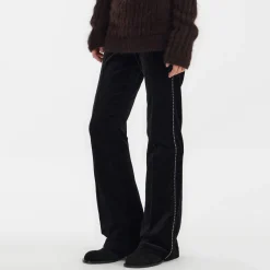 [YOUTH WOMEN] BOOTCUT PANTS _ BLACK
